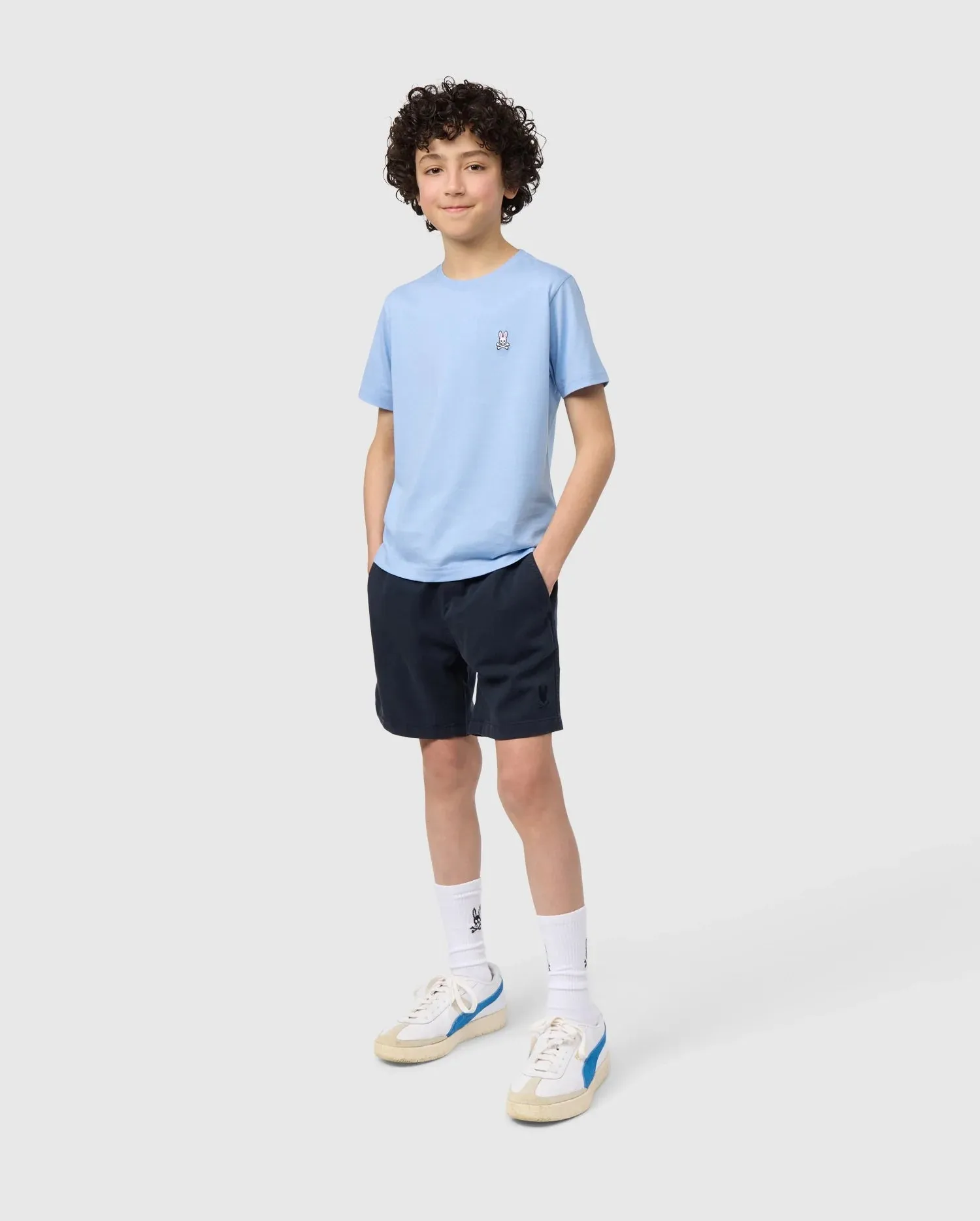 KIDS WILLIS STRETCH TENCEL SHORT - B0R239Y1WB