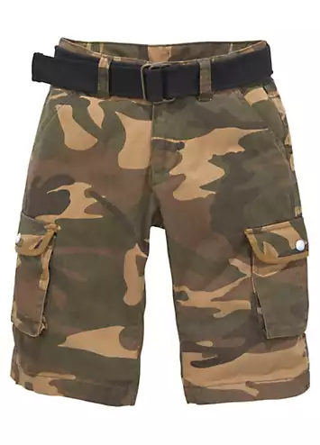 Kidsworld Kids Camouflage Bermudas | Grattan