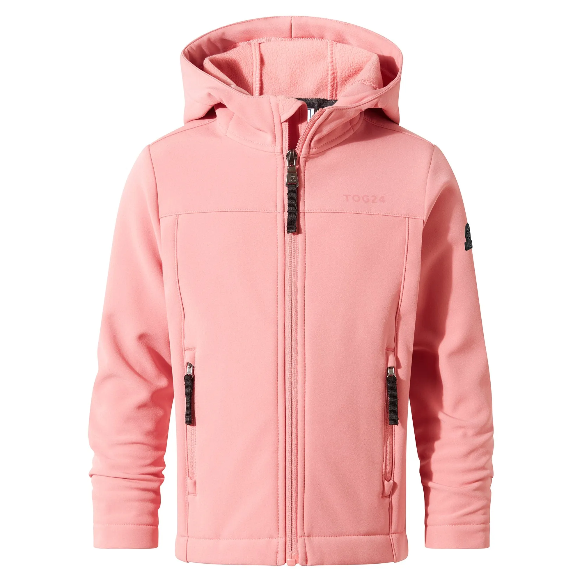 Koroma Kids Softshell Hooded Jacket - Playful Pink