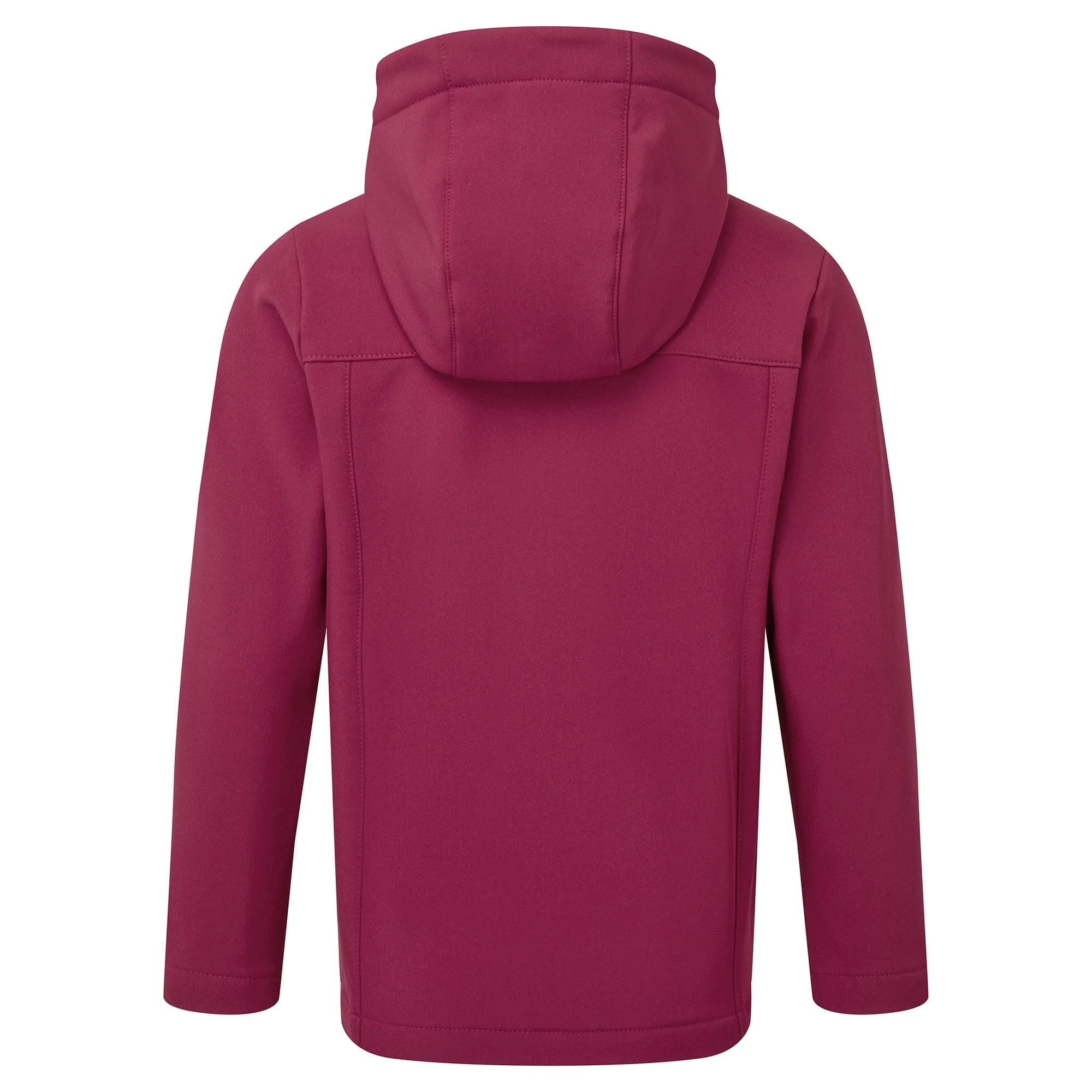 Koroma Kids Softshell Hooded Jacket - Raspberry