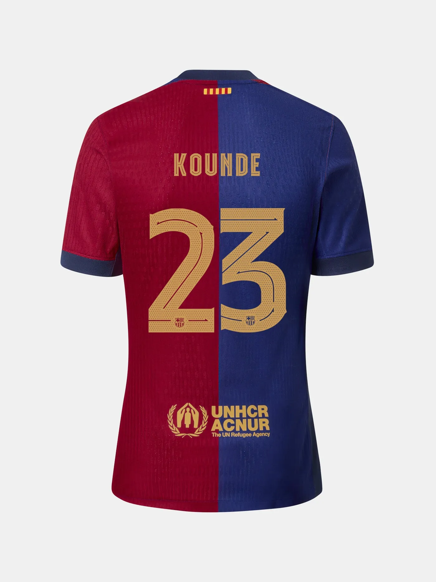 Younger Kids Home Kit 24/25 FC Barcelona by KOUNDE