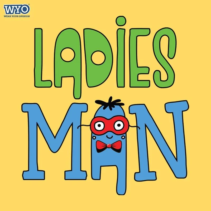 Ladies Man Kids T-Shirt