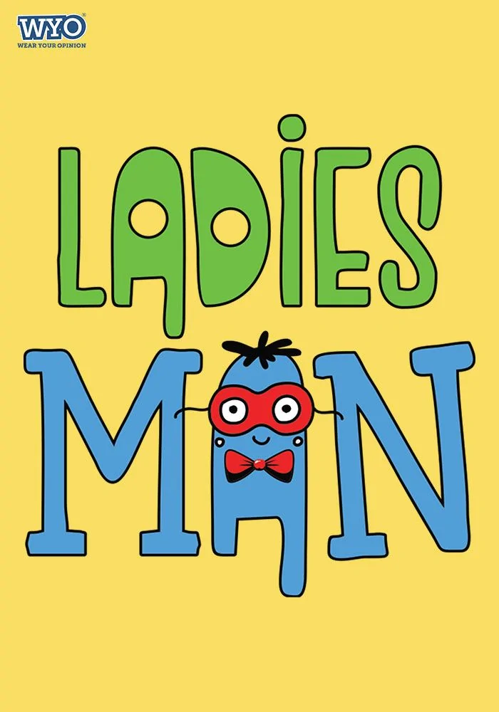 Ladies Man Kids T-Shirt