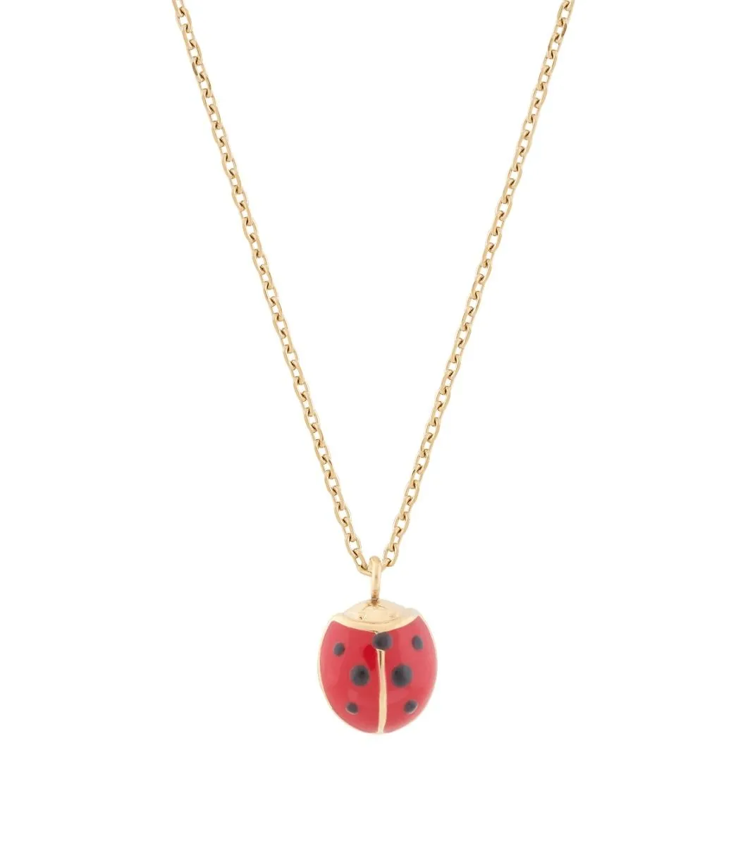 Edblad Kids Gold Ladybug Necklace