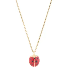 Edblad Kids Gold Ladybug Necklace