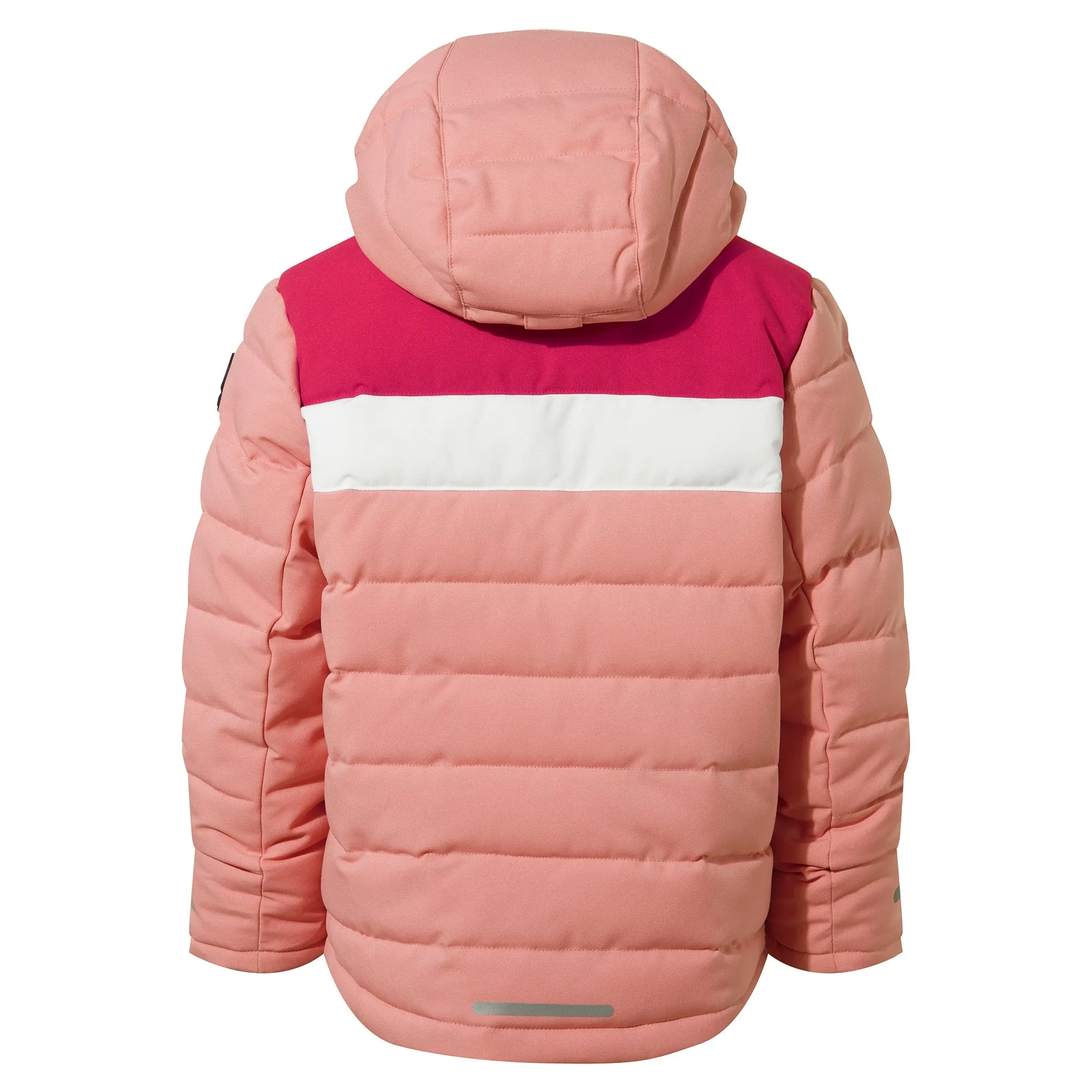 Laithe Kids Ski Jacket - Playful Pink/Dark Pink