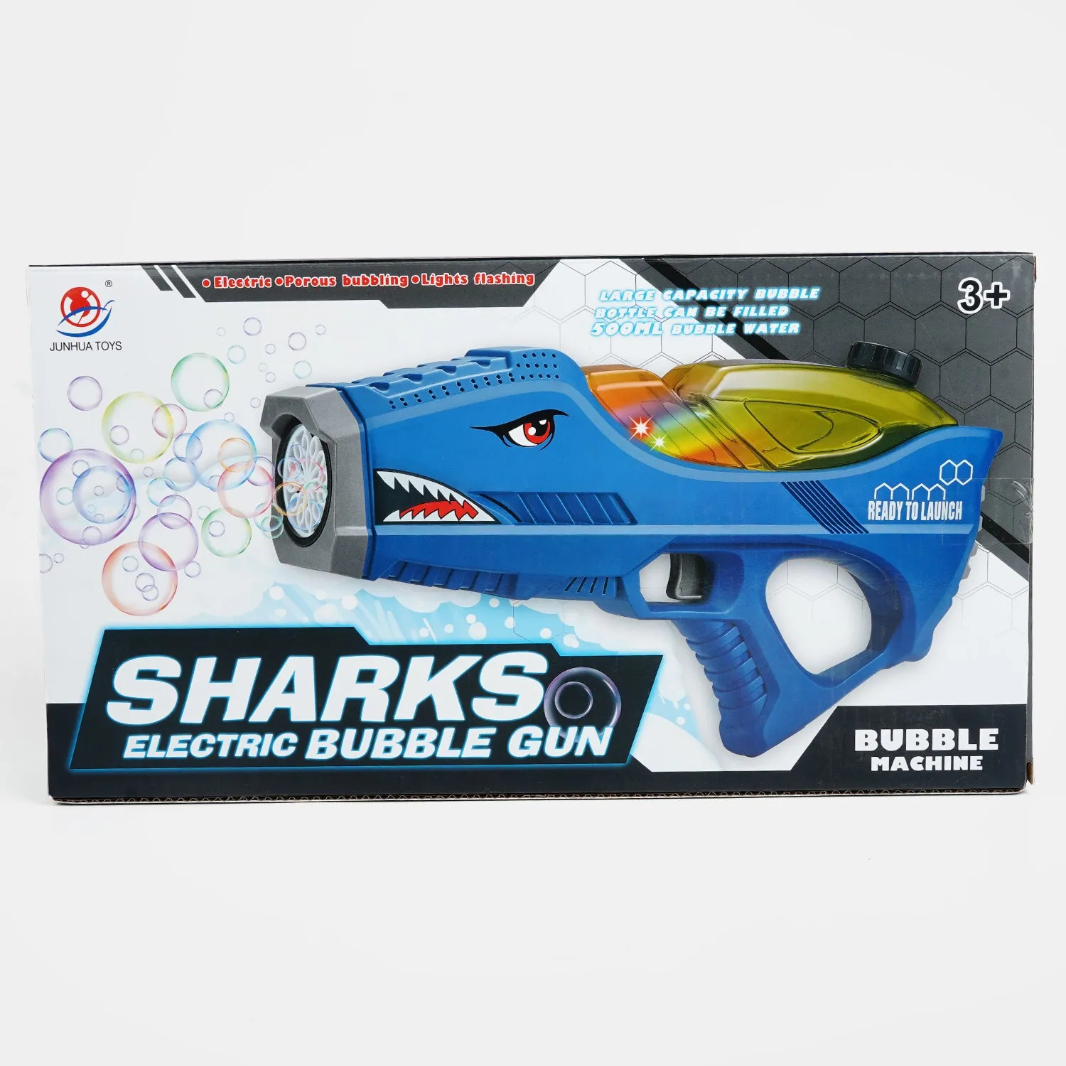 Electric Shark Bubble Launcher