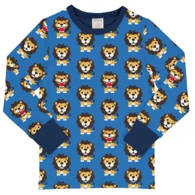 Maxomorra Lion Long Sleeve Top