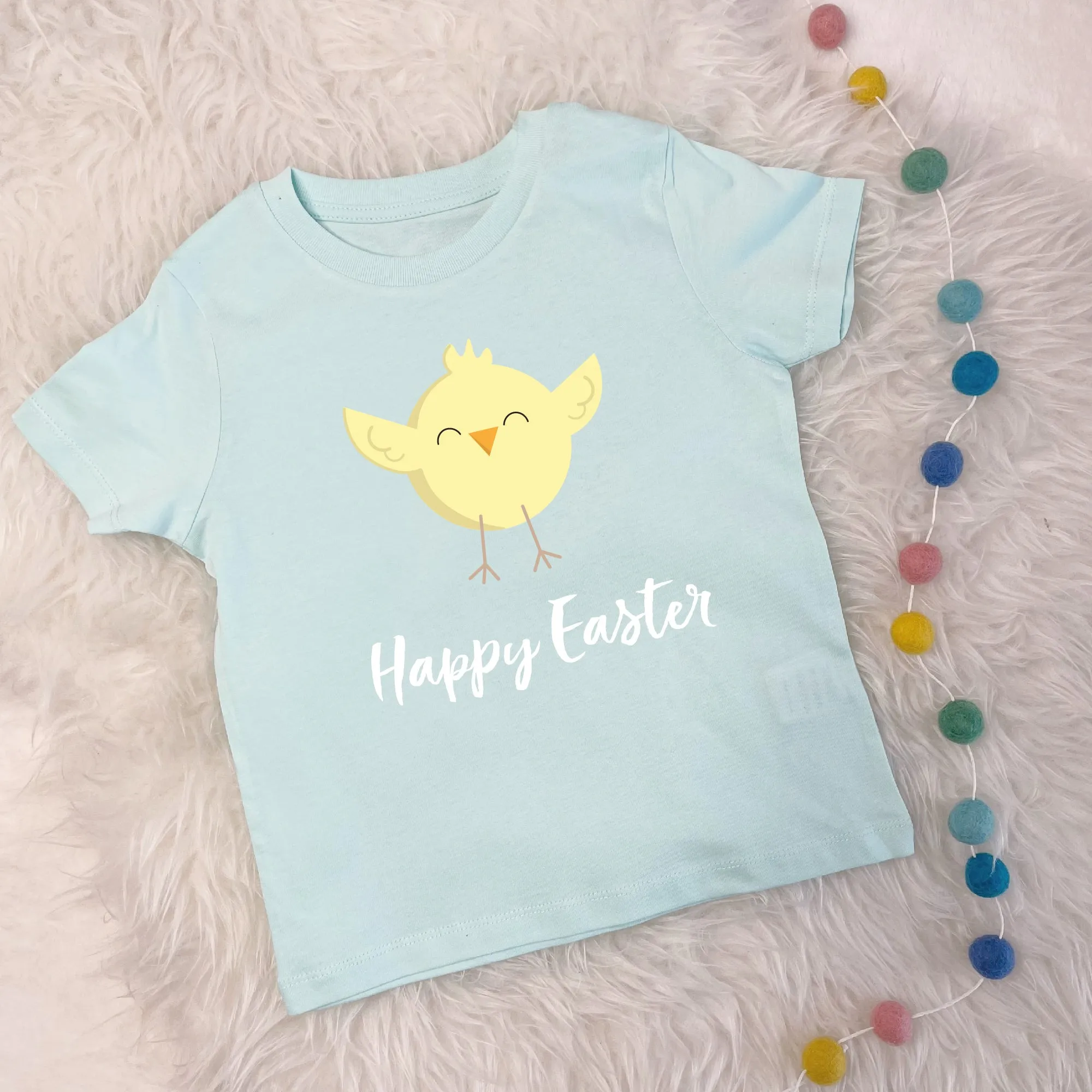 Little Chick Happy Easter Kids/Baby T Shirt