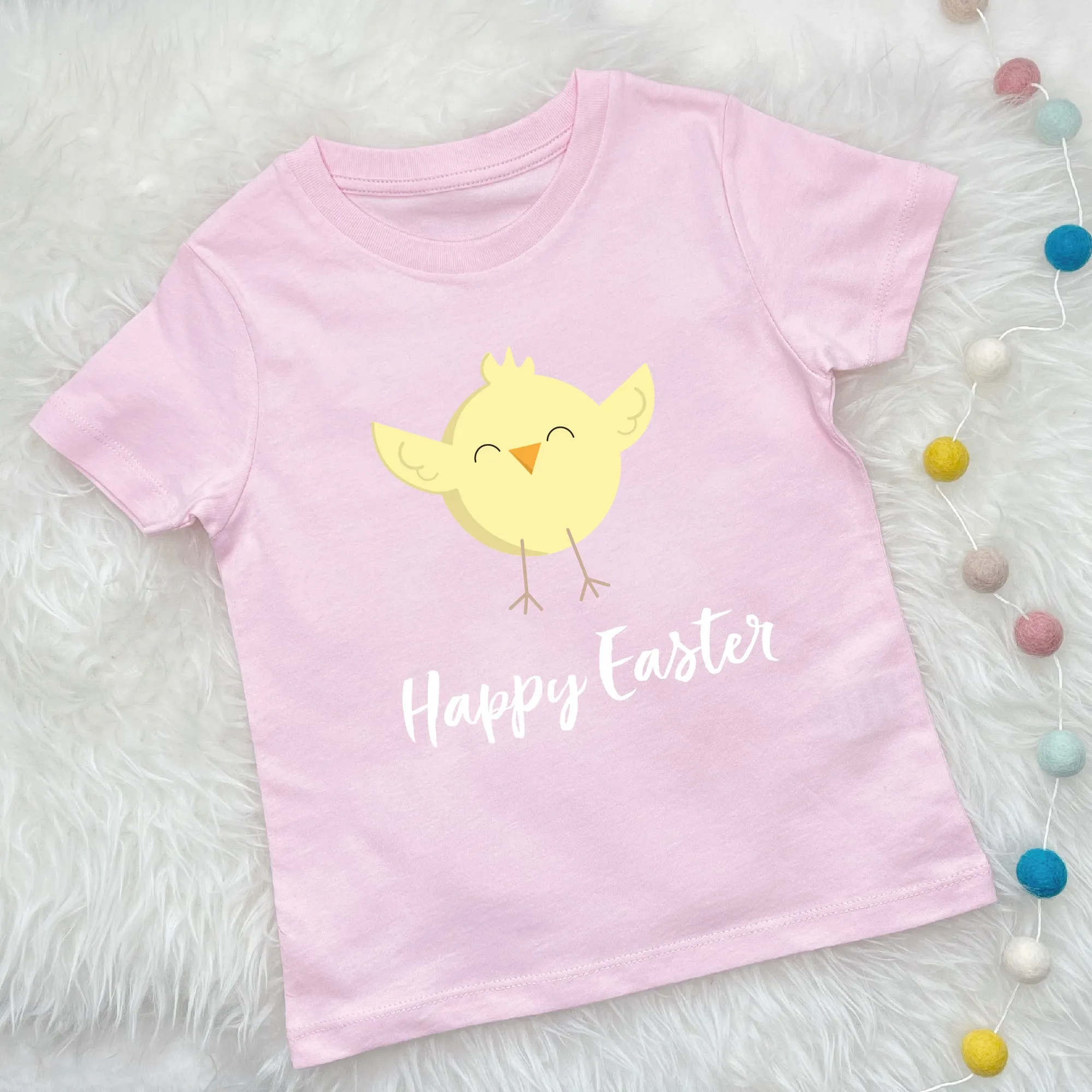 Little Chick Happy Easter Kids/Baby T Shirt