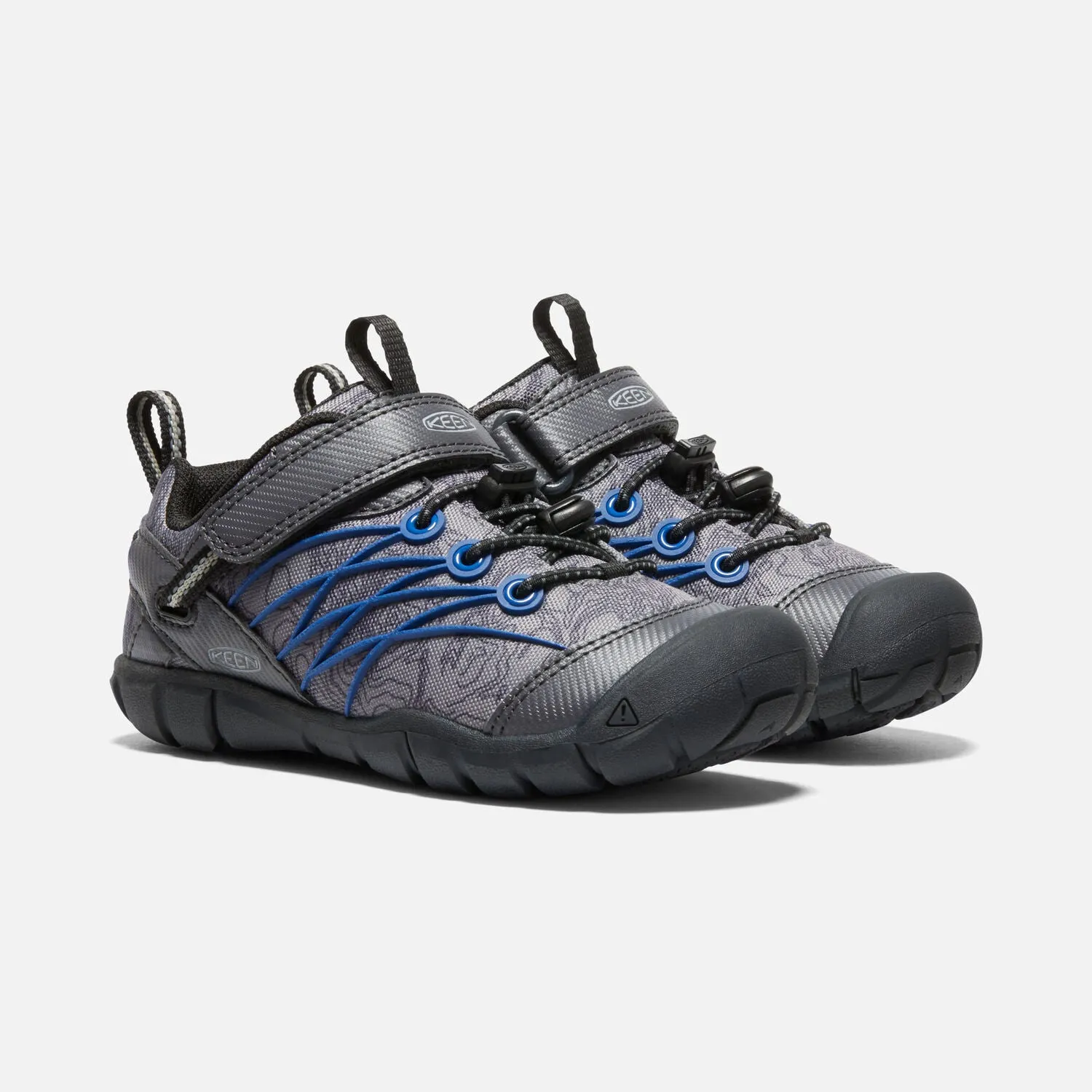 Little Kids Keen Chandler CNX Color: Black/ Bright Cobalt