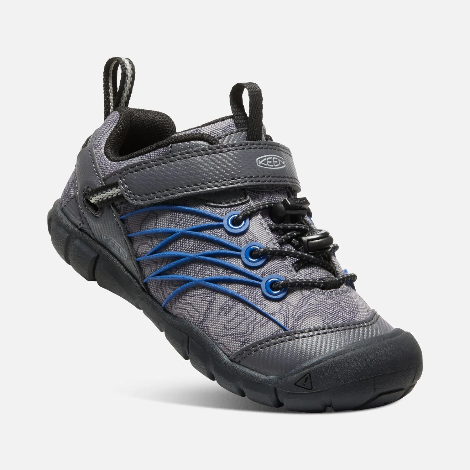 Little Kids Keen Chandler CNX Color: Black/ Bright Cobalt