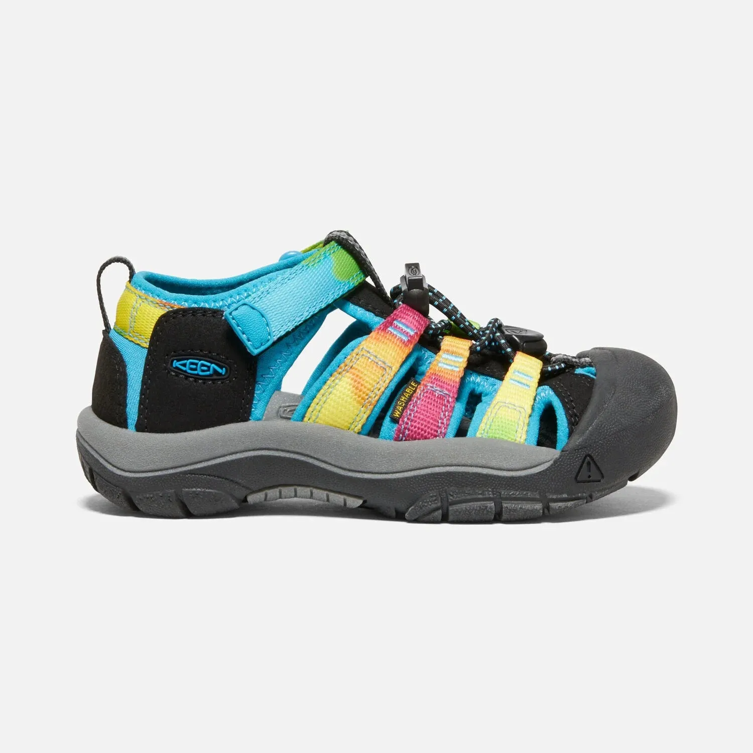 Little Kids Keen Newport H2 Color: Rainbow Tie Dye