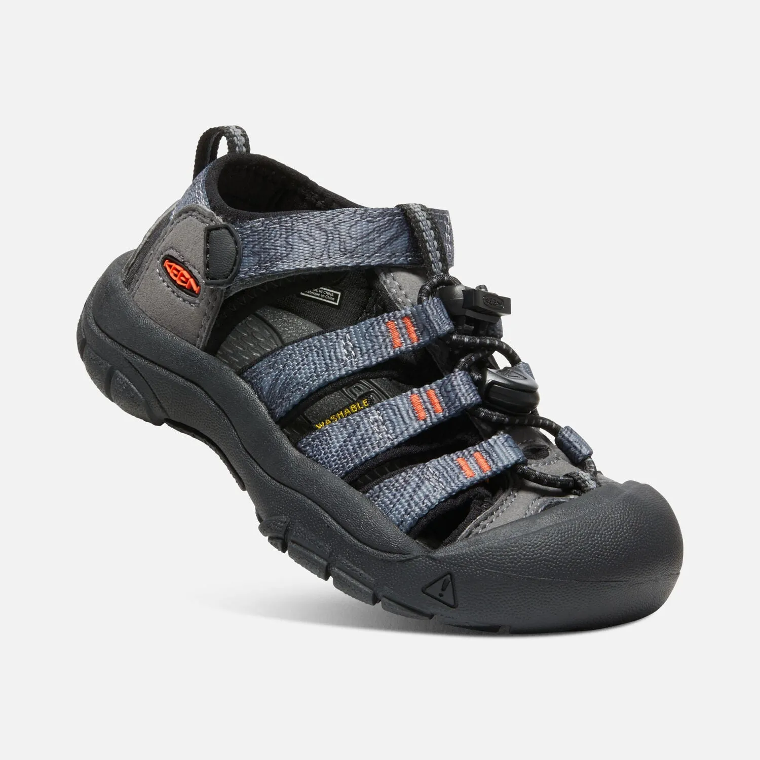 Little Kids Keen Newport H2 Color: Steel Grey/Black