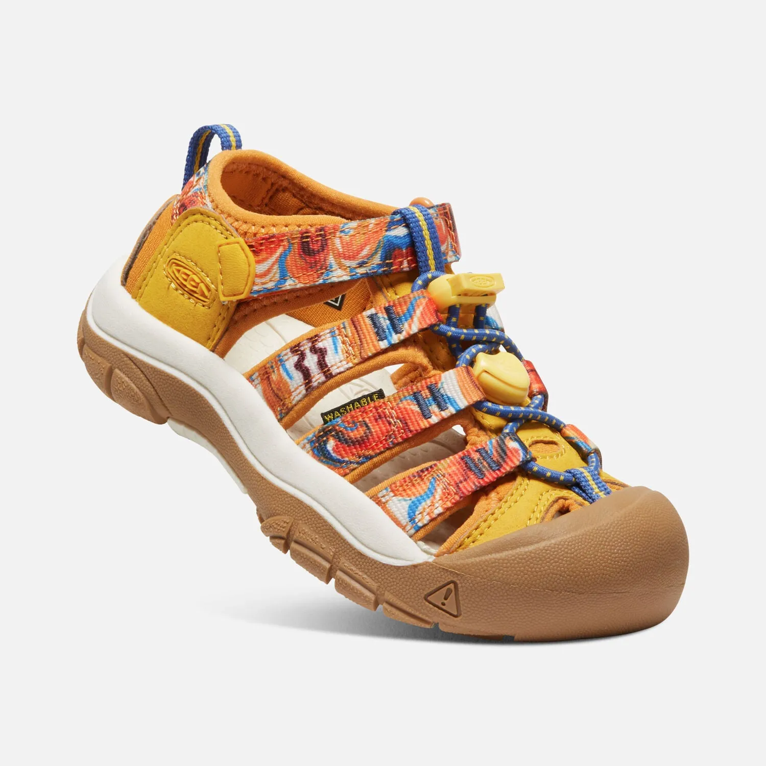 Little Kids Keen Newport X Color: Orange Peel/ Yellow