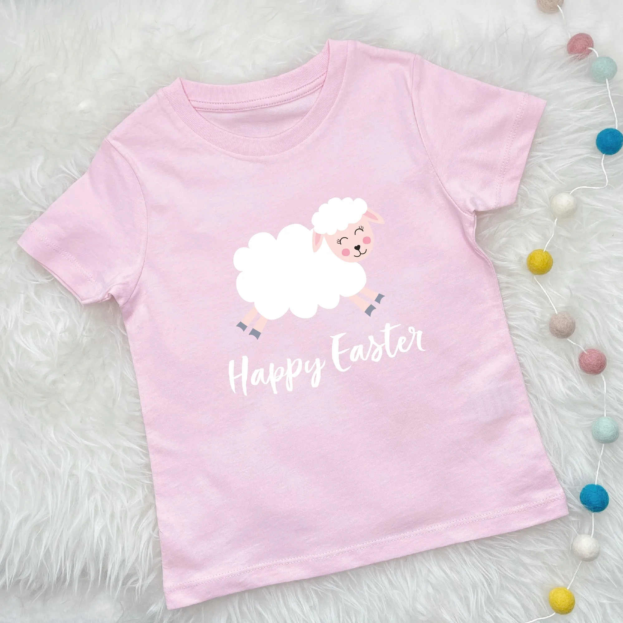 Little Lamb Kids/Baby Easter T Shirt