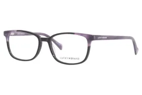 Lucky Brand D716 0GRE Eyeglasses Youth Kids Girl's Grey Full Rim 49-15-135