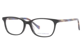 Lucky Brand D719 0BLM Eyeglasses Youth Kids Girl's Blue Mint Full Rim 50-16-135