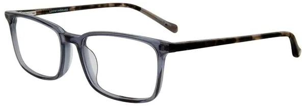 Lucky Brand D811 Eyeglasses Youth Kids Boy's Full Rim Rectangle Shape