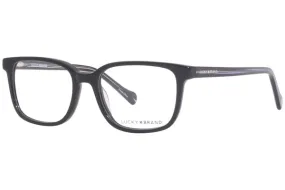 Lucky Brand D819 0CRY Eyeglasses Youth Kids Boy's Crystal Full Rim 48-16-135