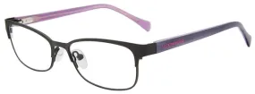 Lucky Brand VLBD728 Eyeglasses Youth Kids Girl's Full Rim Rectangle Shape