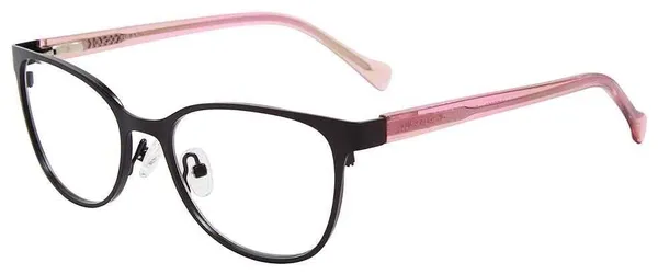 Lucky Brand VLBD730 Eyeglasses Youth Kids Girl's Full Rim Square Shape