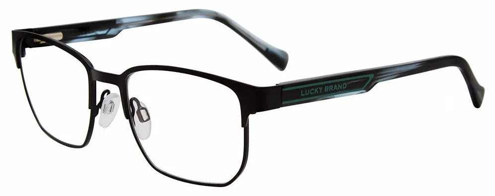 Lucky Brand VLBD832 Eyeglasses Youth Kids Boy's Full Rim Rectangle Shape