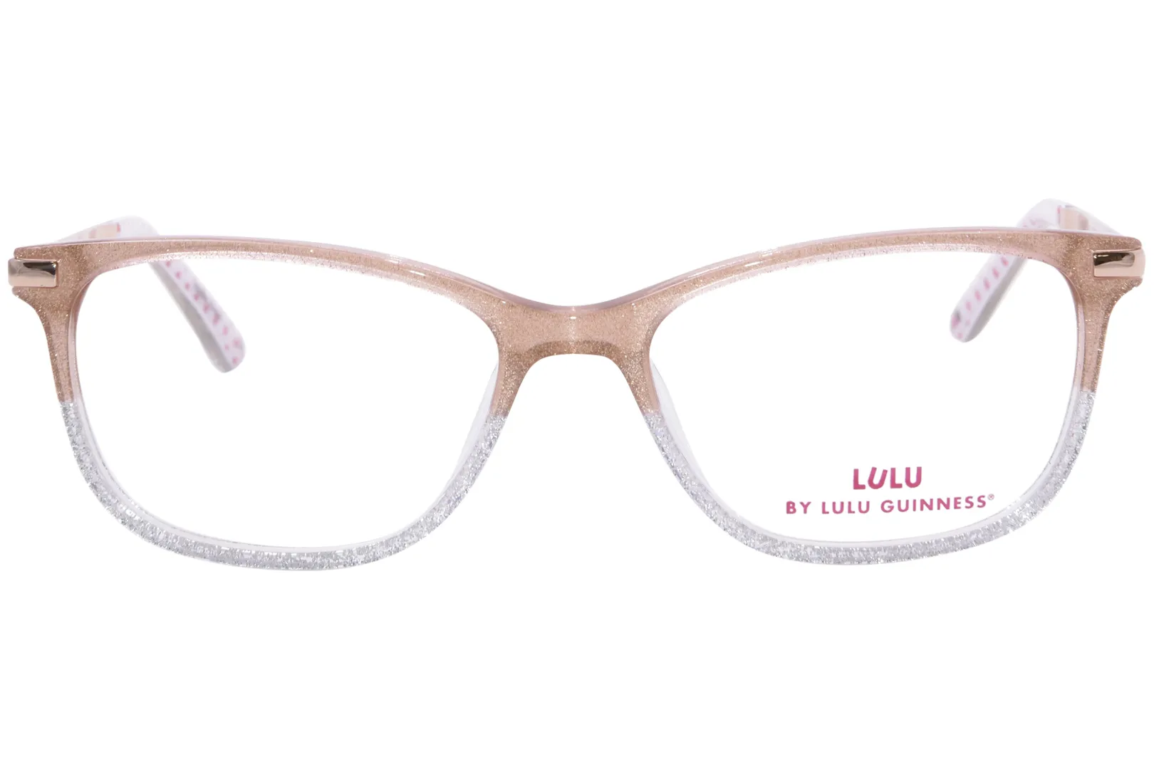 Lulu by Lulu Guinness LK040 Eyeglasses Youth Kids Girl's Full Rim Square Shape