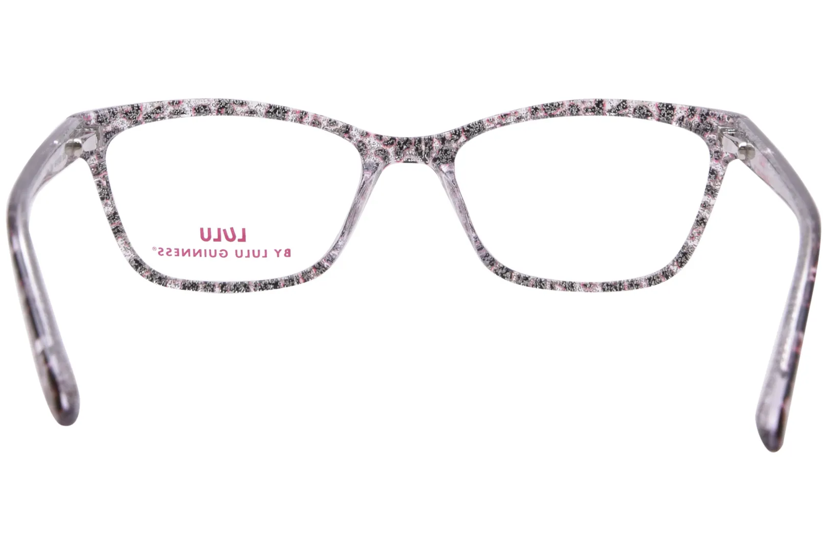 Lulu By Lulu Guinness LK044 Eyeglasses Youth Kids Girls Full Rim Rectangle Shape