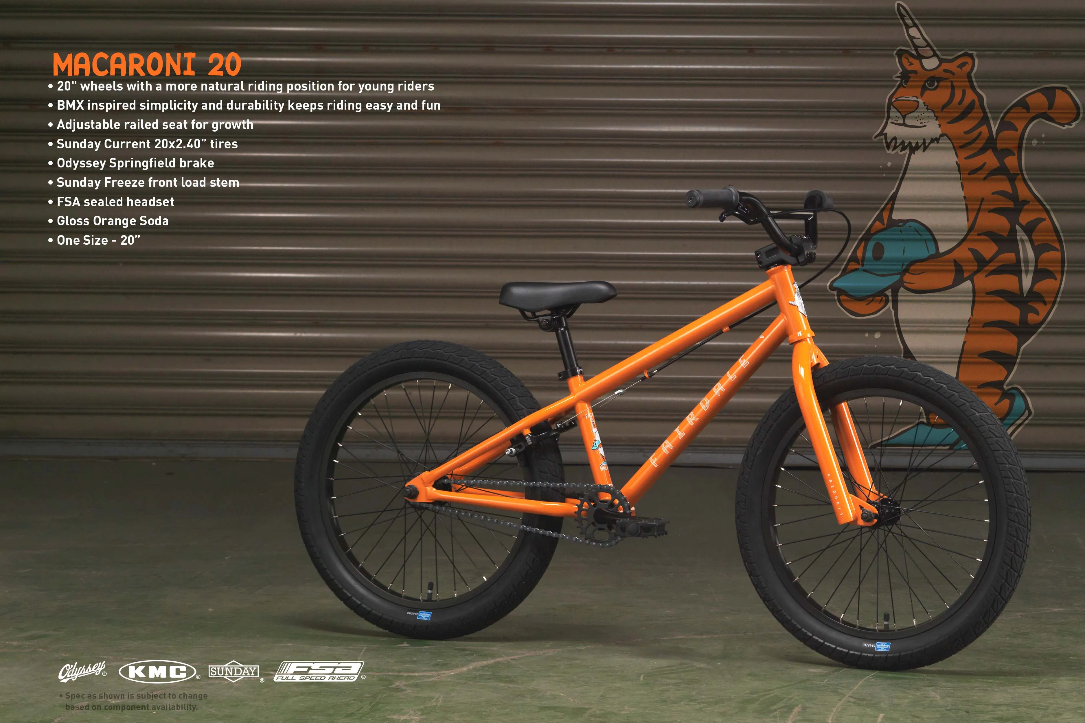 Macaroni 20 Kids BMX Bike