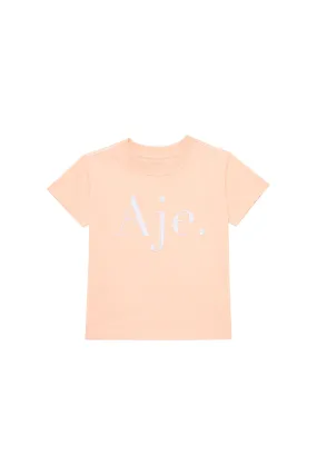 Mae Kids Embroidered Logo Tee