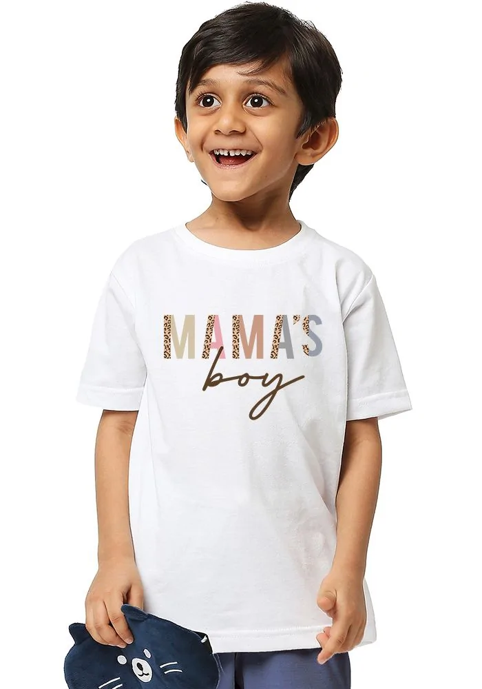 Mama's Boy Kids T-Shirt