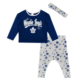 3 Piece Ice Queen Set for Infants Maple Leafs Theme