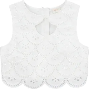 Marlo Kids Courtney Top, Ivory