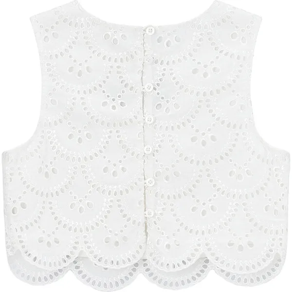 Marlo Kids Courtney Top, Ivory