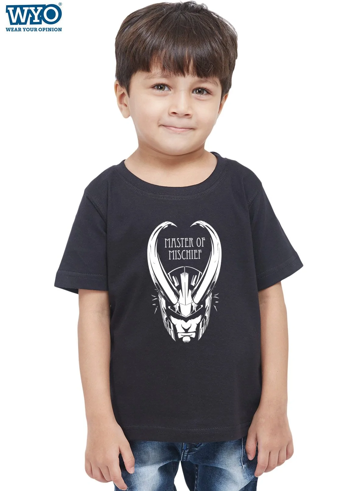 Master Of Mischief Glow In Dark Kids T-Shirts