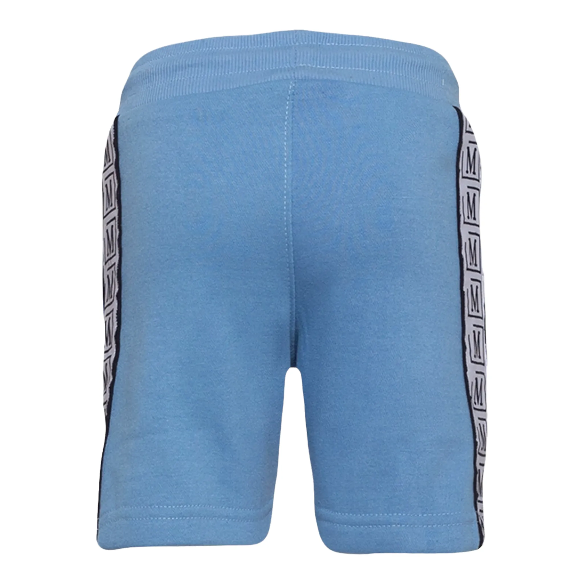 MDB Brand Kids Logo Tape Shorts - Cool Tone Color