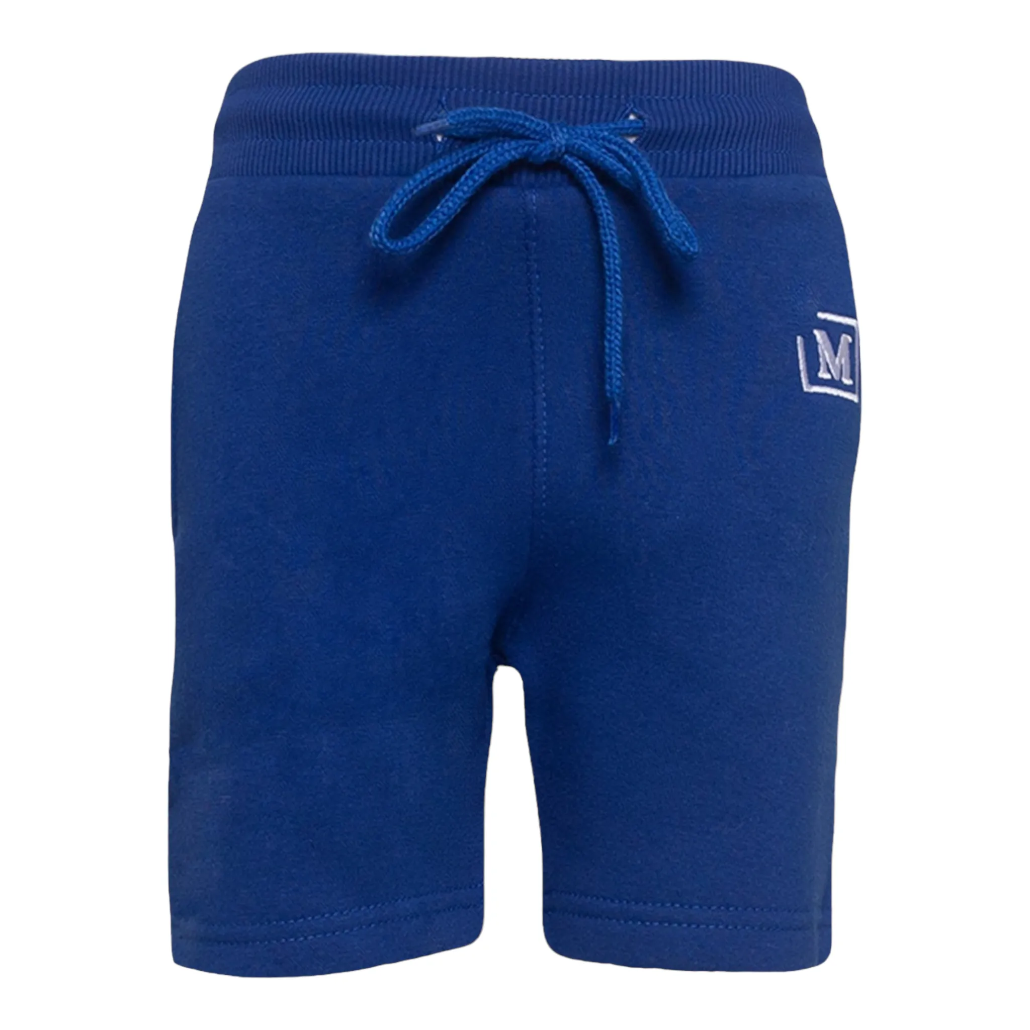 MDB Brand Kids Logo Tape Shorts - Cool Tone Color