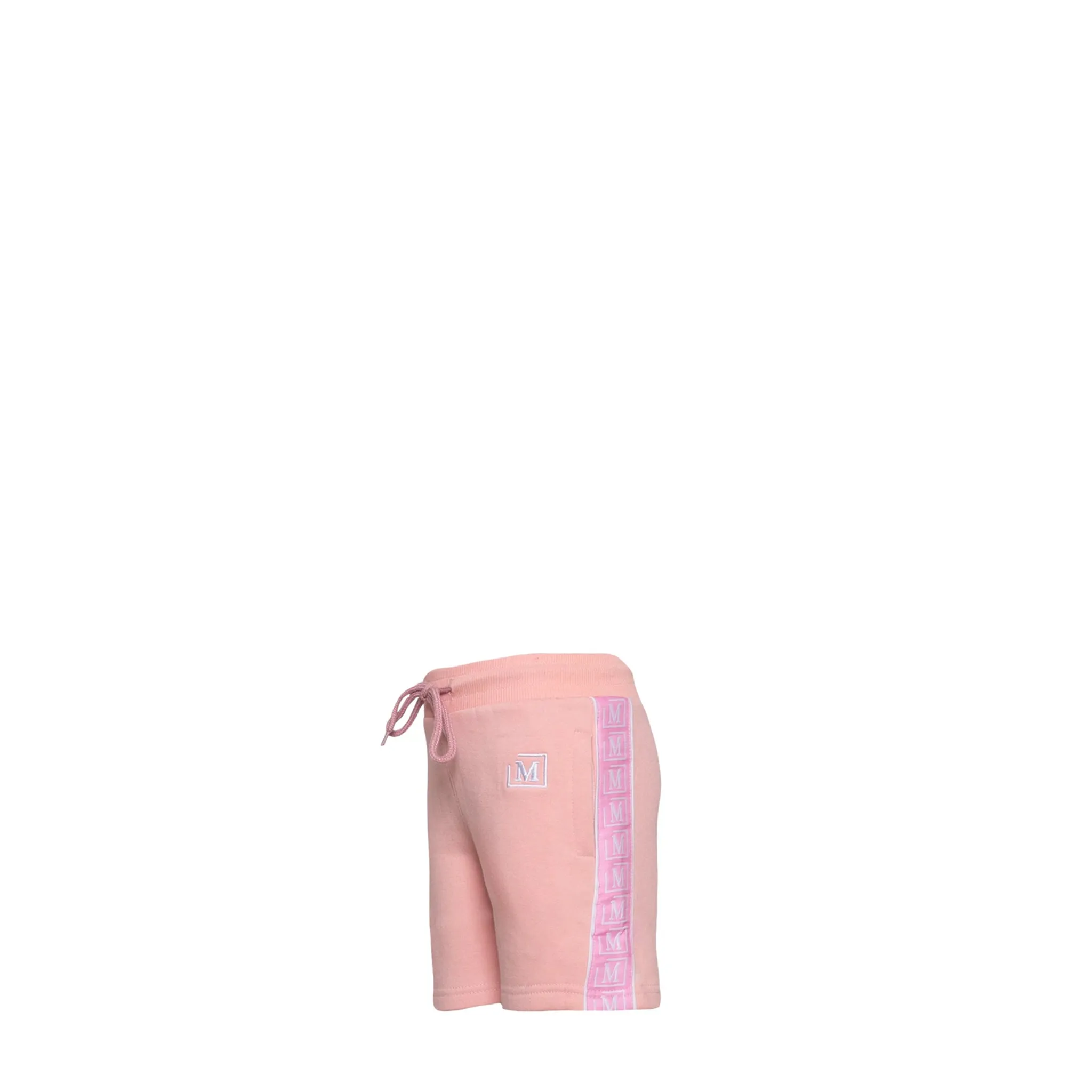 MDB Brand Kids Logo Tape Shorts - Warm Color