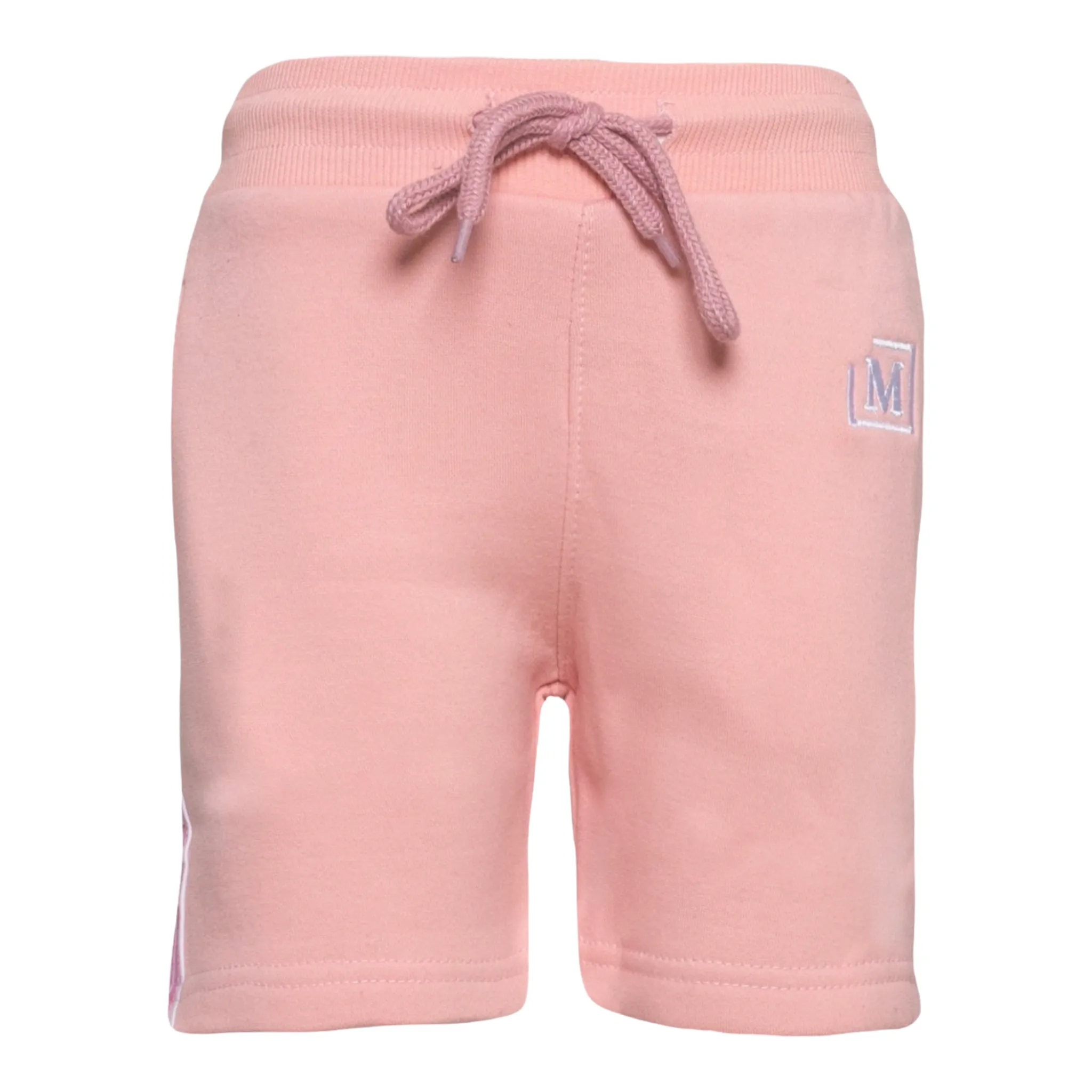 MDB Brand Kids Logo Tape Shorts - Warm Color