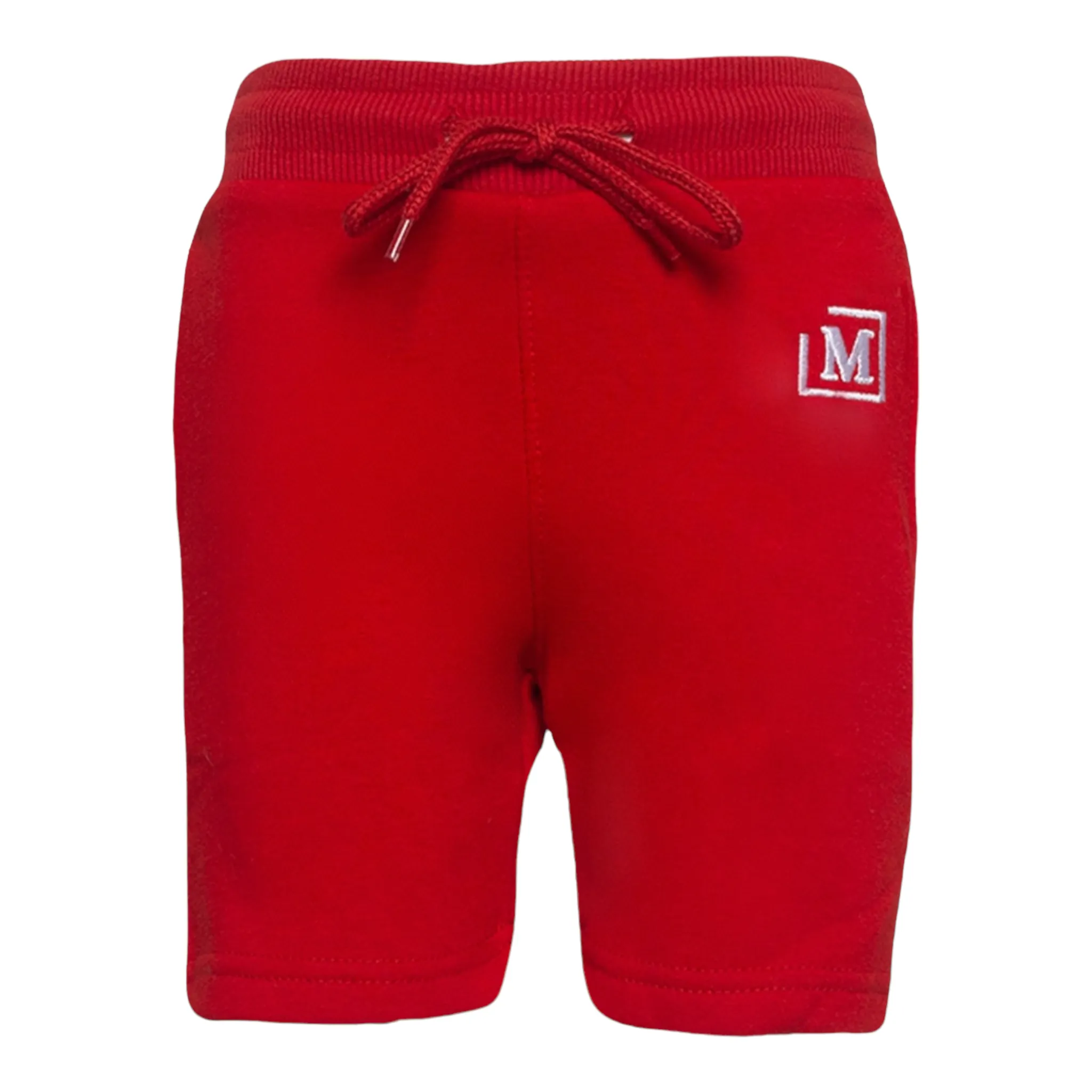 MDB Brand Kids Logo Tape Shorts - Warm Color