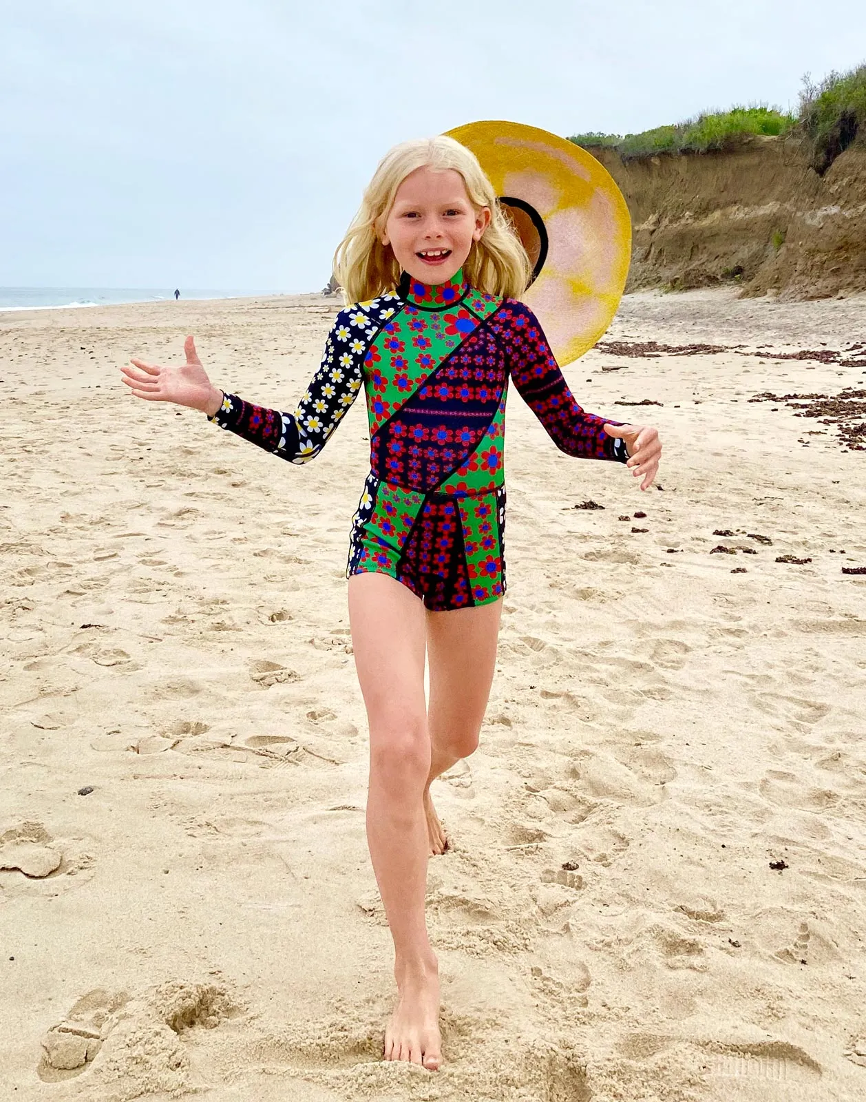 Mia Daisy Patchwork Kids Wetsuit