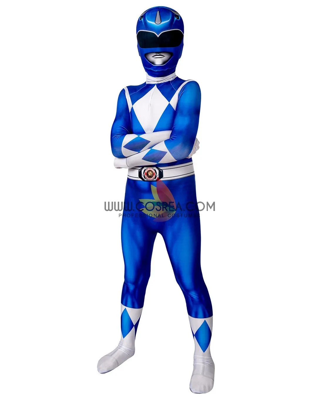 Blue Ranger Kids Size Cosplay Costume