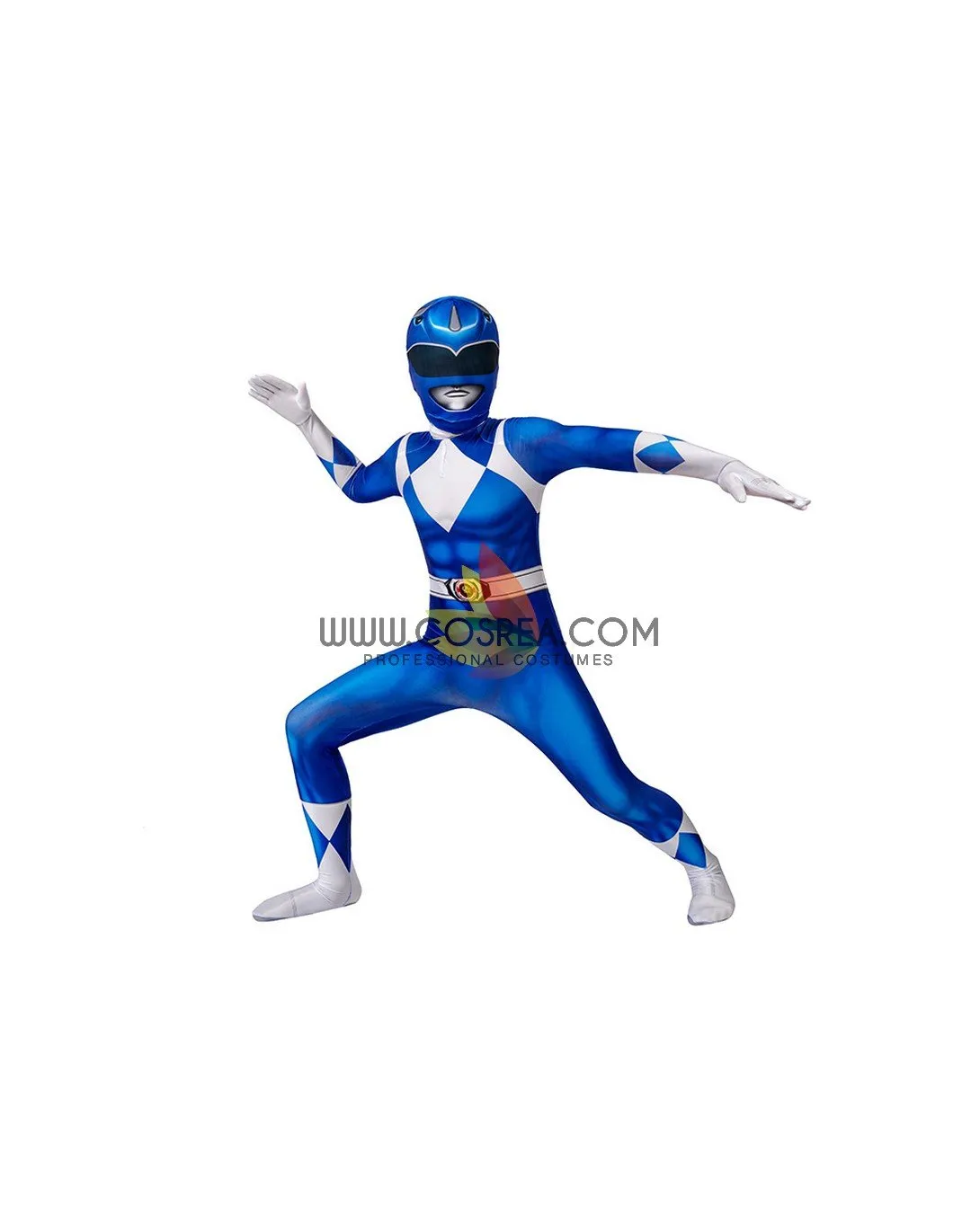 Blue Ranger Kids Size Cosplay Costume