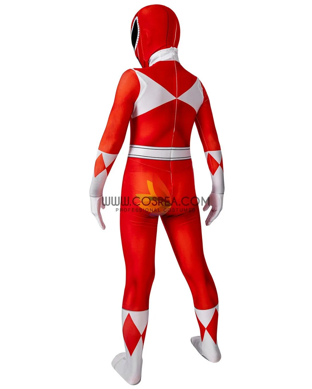 Red Ranger Kids Size Digital Printed Cosplay Costume inspired by Mighty Morphin Power Rangers