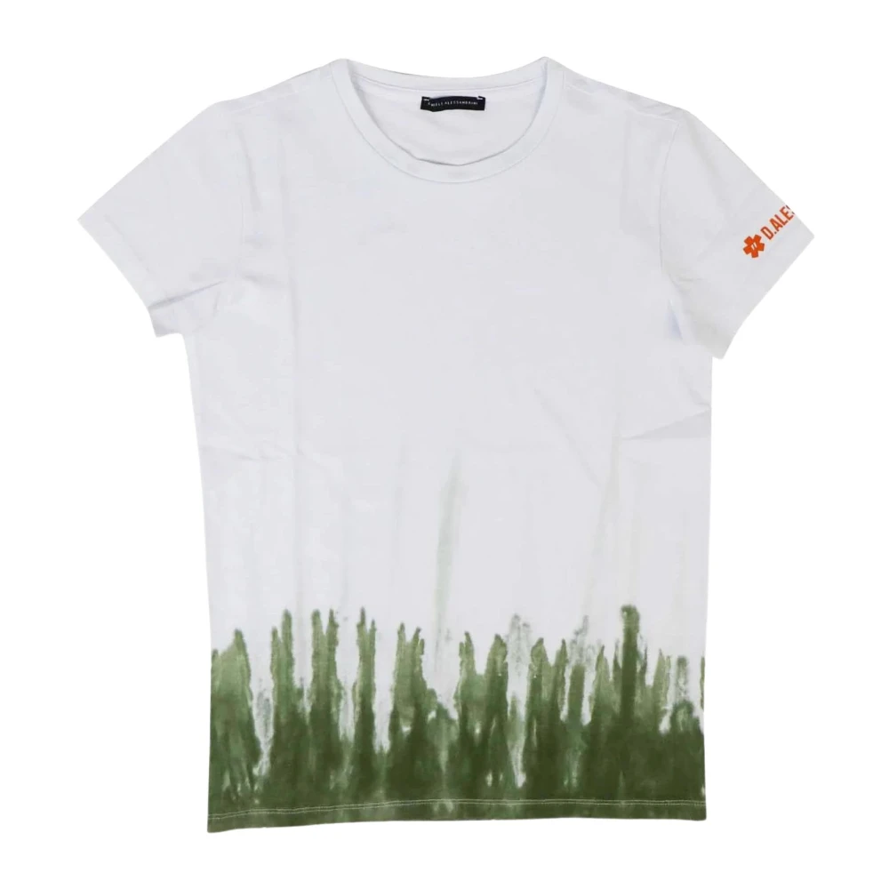 Military Green Kids T-shirt with Logo