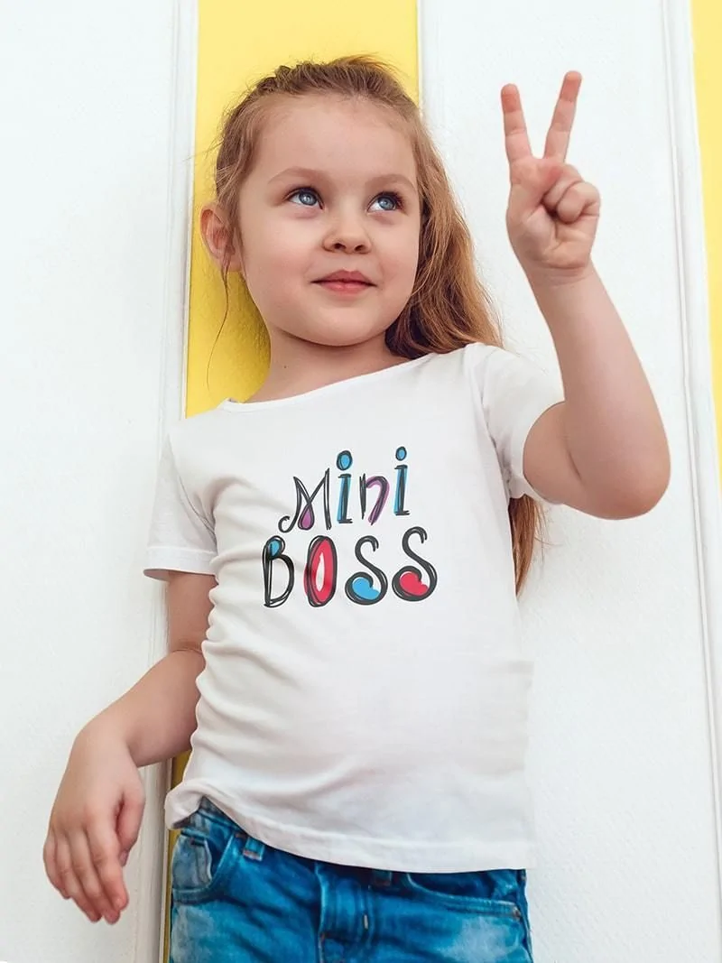 Mini Boss Kids T-Shirt