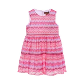 Missoni Kids Girl's Fuchsia Dress