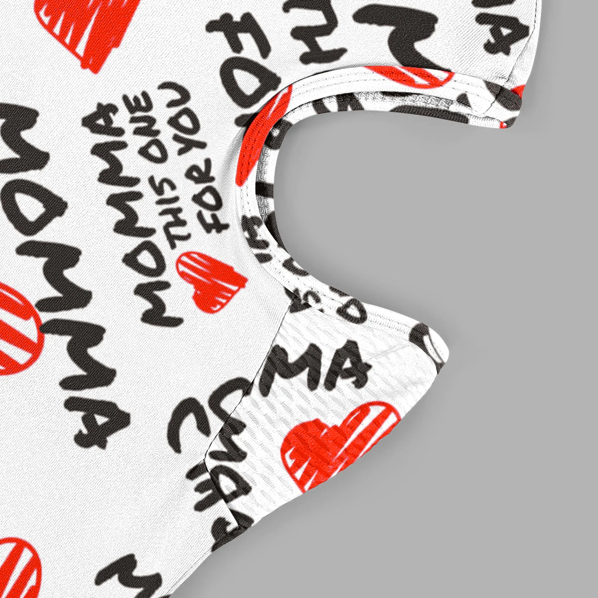 Momma Pattern Kids Shiesty Mask