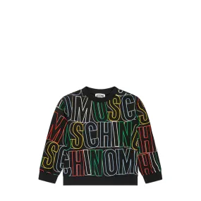 Moschino Kids Colorful Maxi Logo Sweatshirt